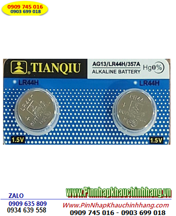 Tianqiu AG13, Pin cúc áo 1.5v alkaline Tianqiu AG13-LR44-A76 chính hãng 